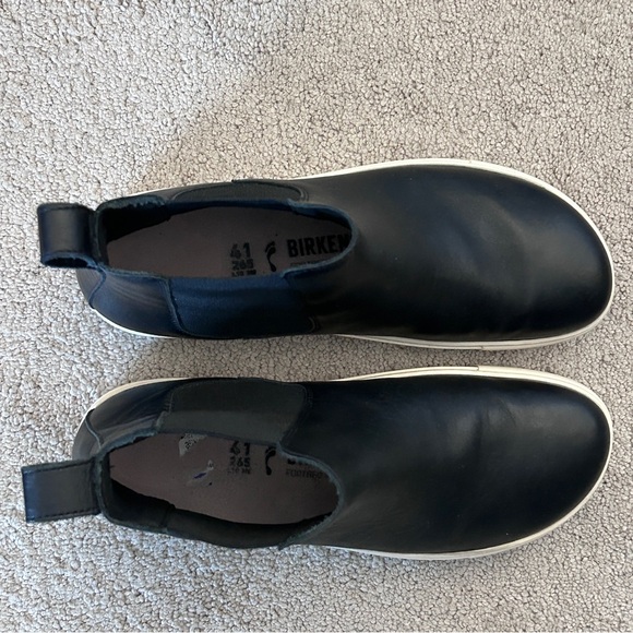 Birkenstock Bend Chelsea Black Leather Sneaker Boot Comfort Bootie 41 / US 10 - Picture 8 of 10